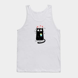 Eat Purr Love Tank Top